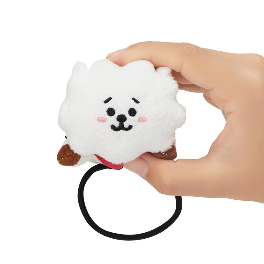 Amazon | BT21 公式 グッズ 寝そべりヘアゴム RJ BT21 | BT21